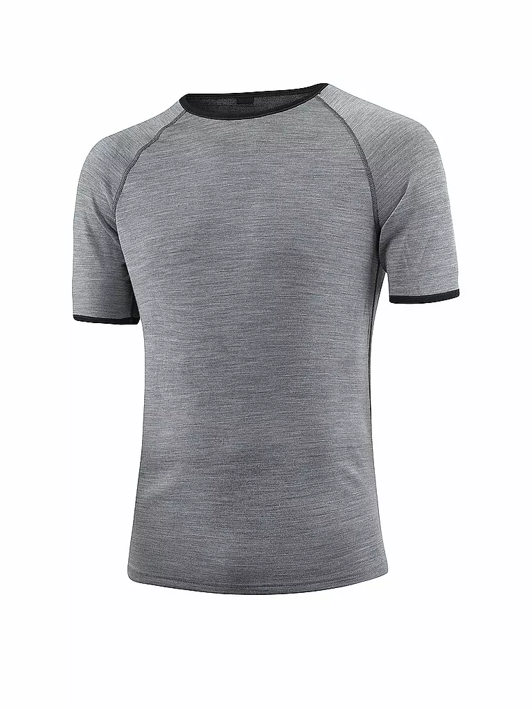 LÖFFLER | Herren Unterziehshirt TRANSTEX® Merino | Grigio