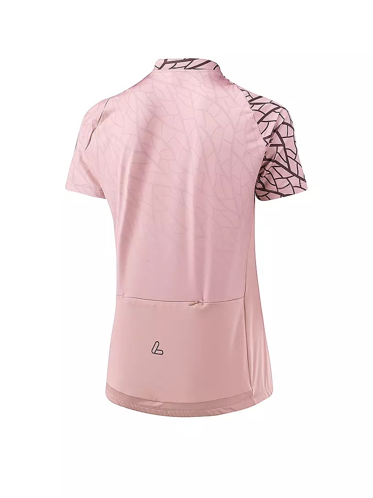 LÖFFLER | Maglia da ciclismo da donna Lively Mid FZ | Rosa