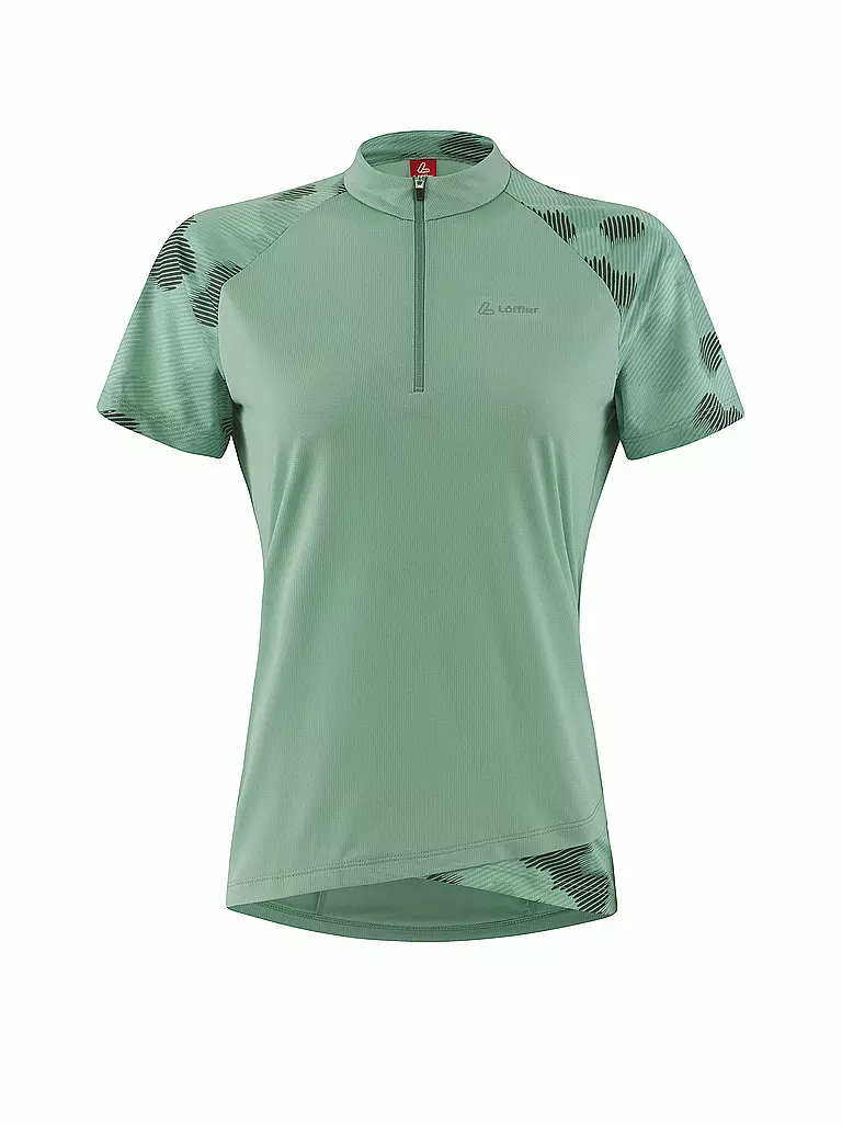 LÖFFLER | Maglia da ciclismo da donna Maja Rise HZ | Verde chiaro