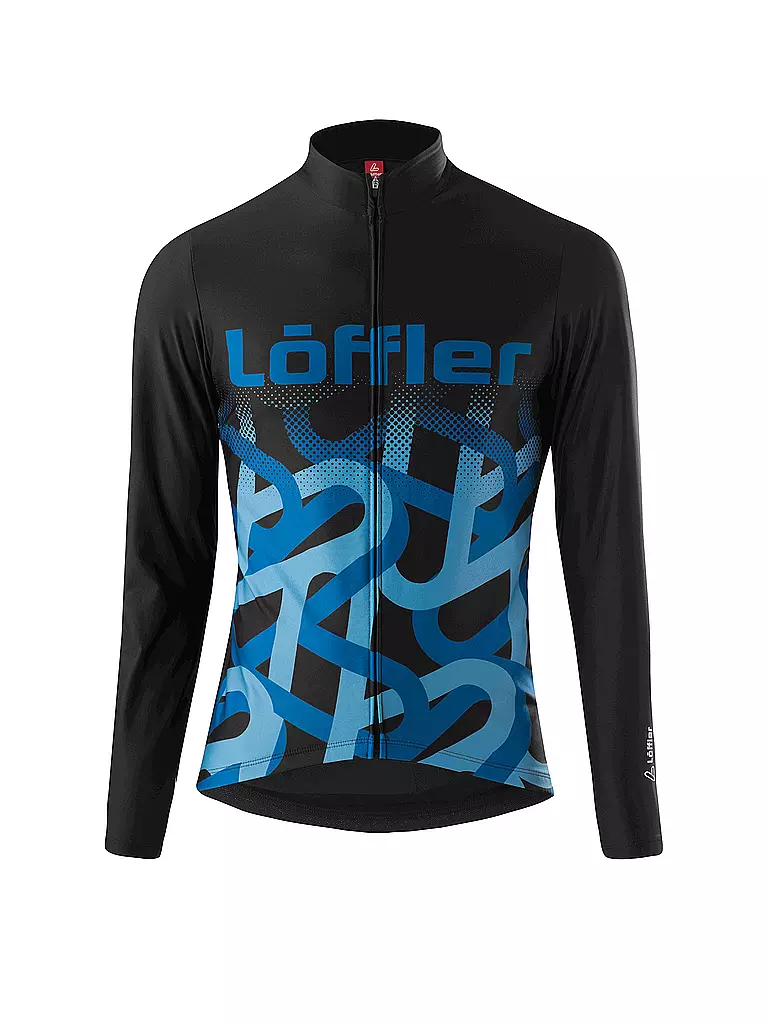 LÖFFLER | Maglia da ciclismo da uomo Ambassador MID | Nero