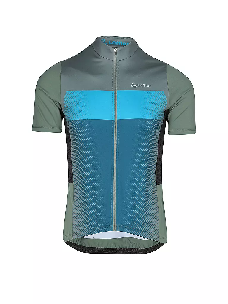 LÖFFLER | Maglia da ciclismo da uomo Grady Mid FZ | Blu
