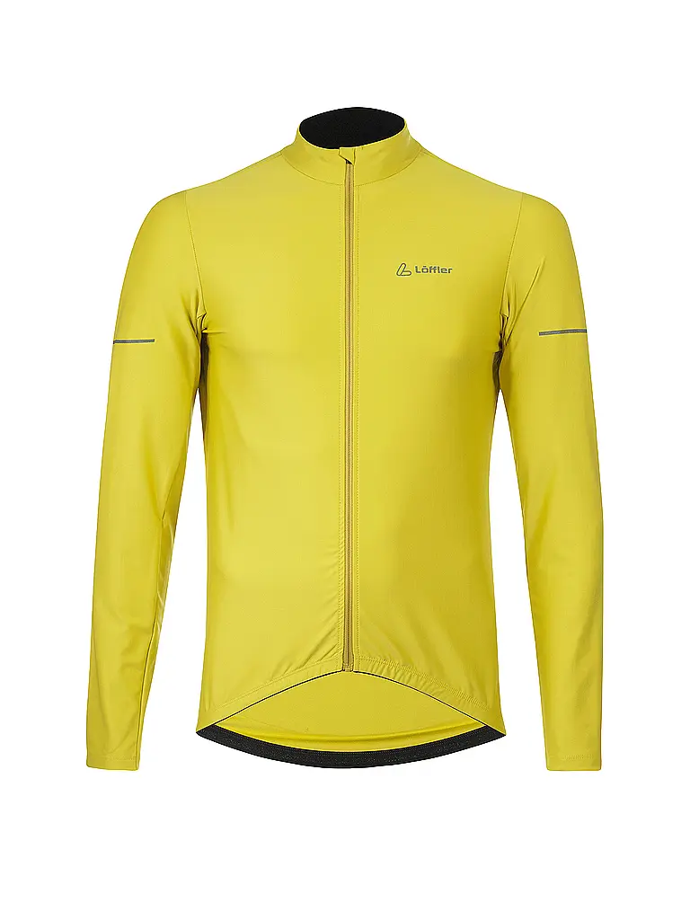 LÖFFLER | Maglia da ciclismo invernale da uomo Colonel Mid | Giallo