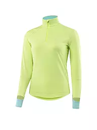 LÖFFLER | Maglia intima da sci di fondo da donna Midlayer Tech Stretch | Verde chiaro
