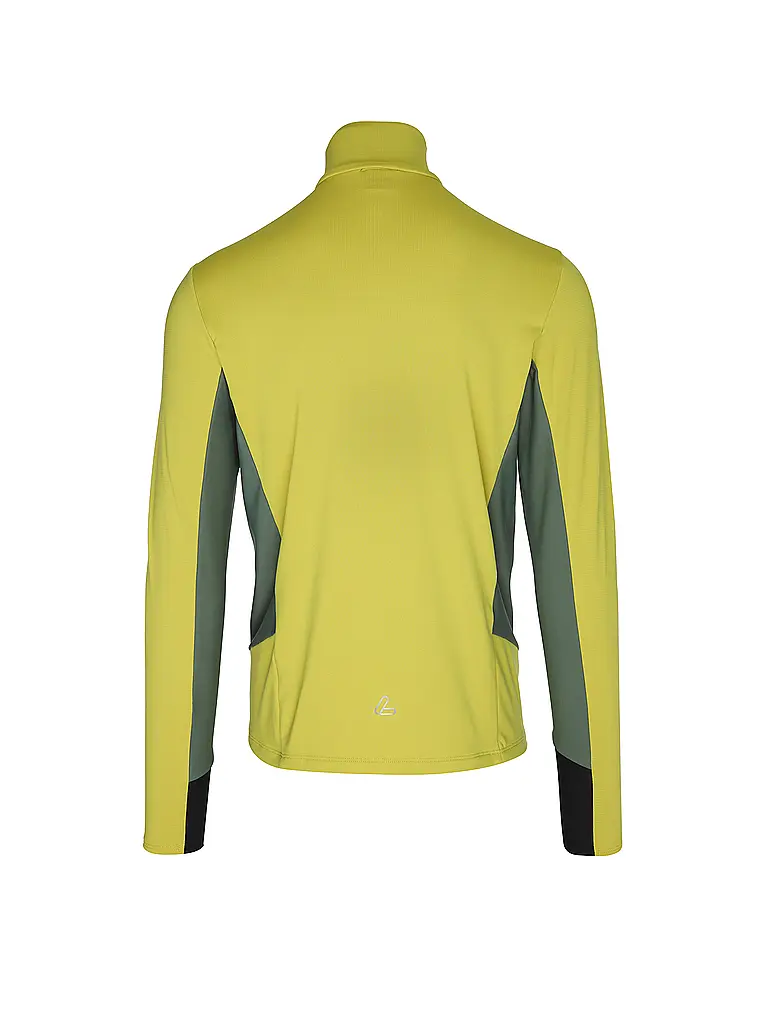 LÖFFLER | Maglia intima da uomo Midlayer Tech-Stretch | Giallo
