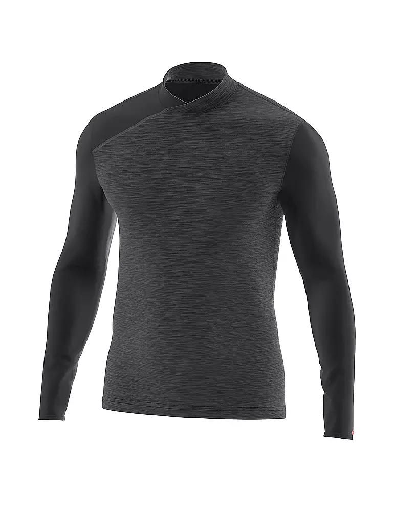 LÖFFLER | Maglia intima da uomo Stripes Transtex | Nero