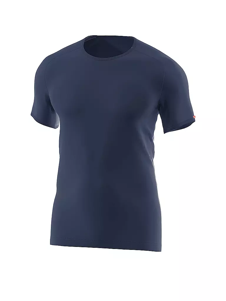 LÖFFLER | Maglia intima da uomo TTX Warm | Blu scuro