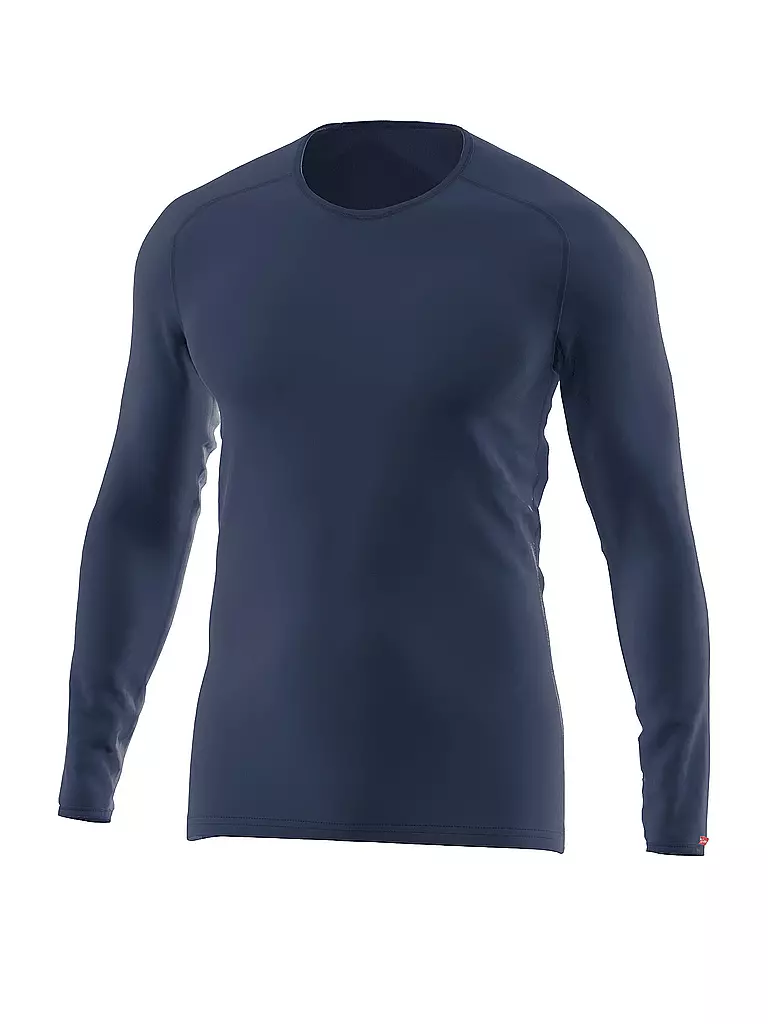 LÖFFLER | Maglia intima funzionale da uomo TTX Warm | Blu scuro