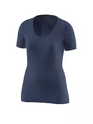 LÖFFLER | Maglietta intima da donna Merino Light | Blu scuro