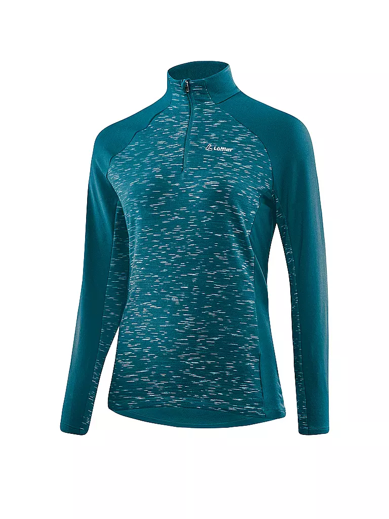 LÖFFLER | Midlayer da donna Starlit Transtex® | Petrolio