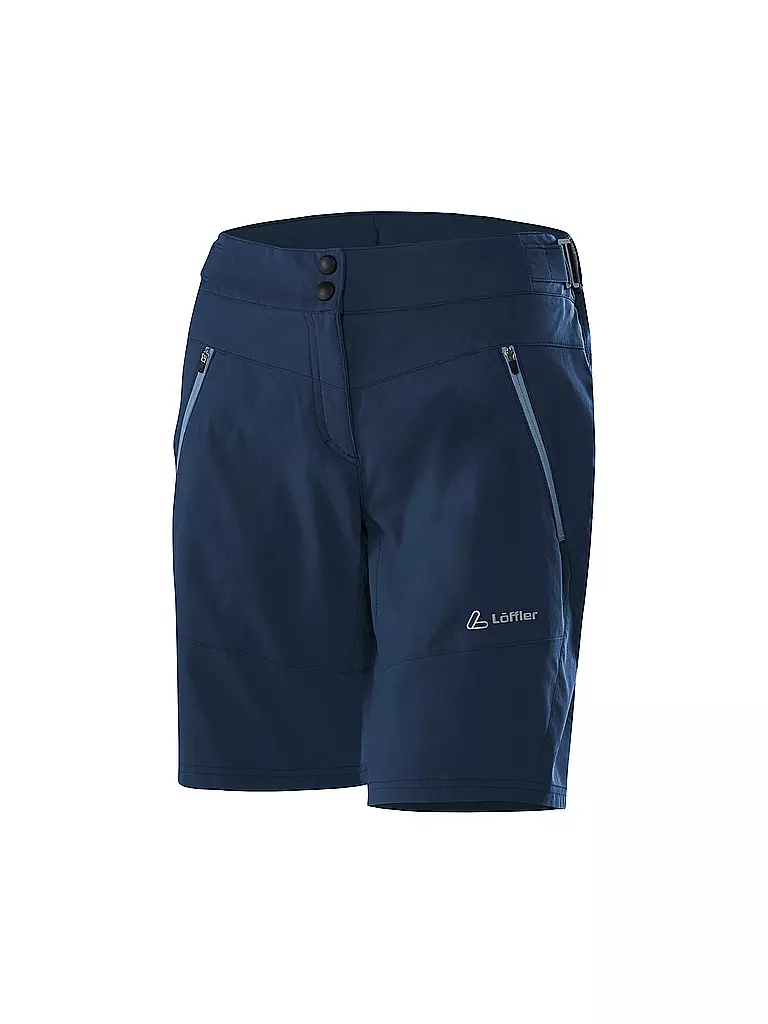 LÖFFLER | Pantaloncini da ciclismo da donna Evo-E-CSL | Blu scuro