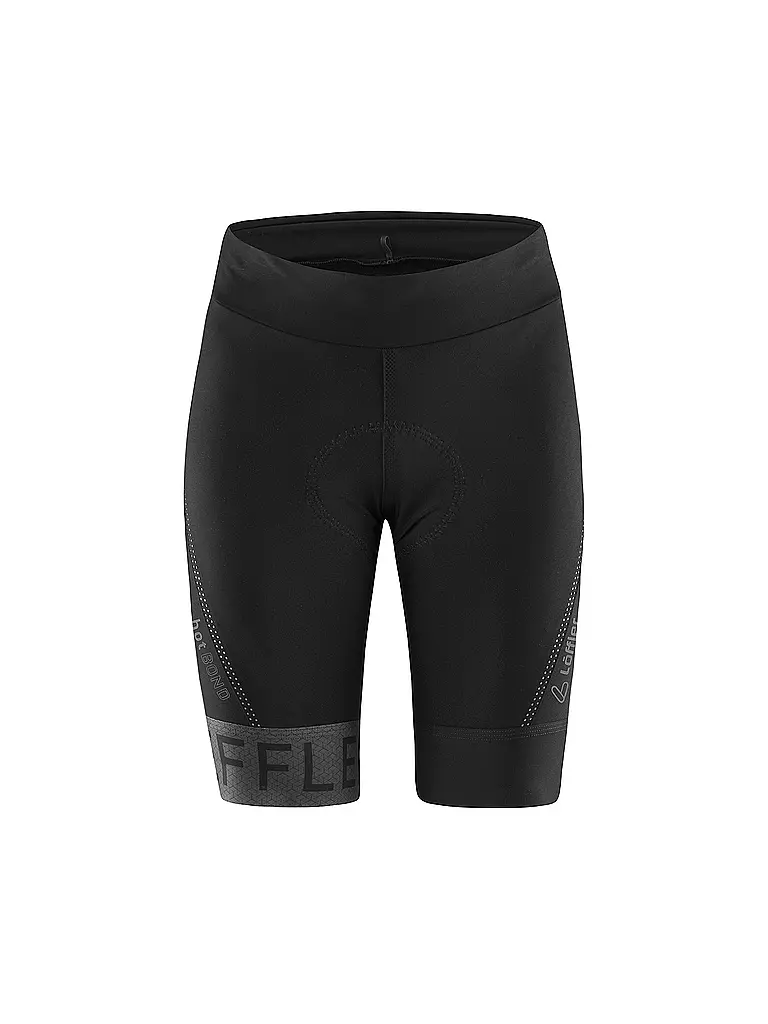 LÖFFLER | Pantaloncini da ciclismo da donna Hotbond RF SQL | Nero