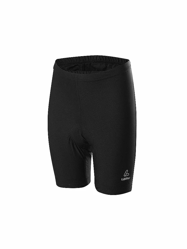 LÖFFLER | Pantaloncini da ciclismo per bambini | Nero