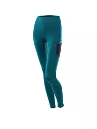 LÖFFLER | Pantaloni lunghi da sci di fondo da donna, modello Tight Long | Petrolio