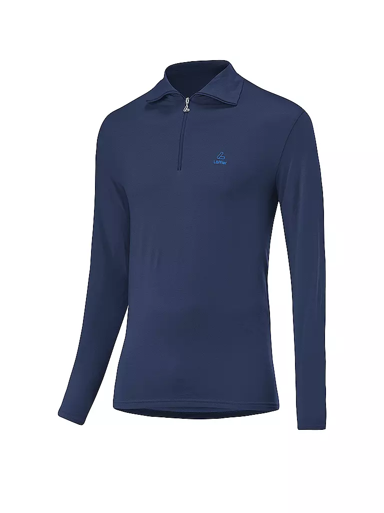 LÖFFLER | Sottotuta da uomo Evo Turtle Transtex® | Blu scuro