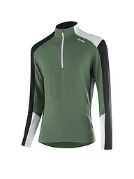 LÖFFLER | Zipshirt intimo da uomo HARLEY TRANSTEX® | Oliva