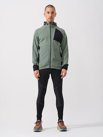 LÖFFLER | Giacca in pile da sci di fondo da uomo Tech-Merino Hoodie