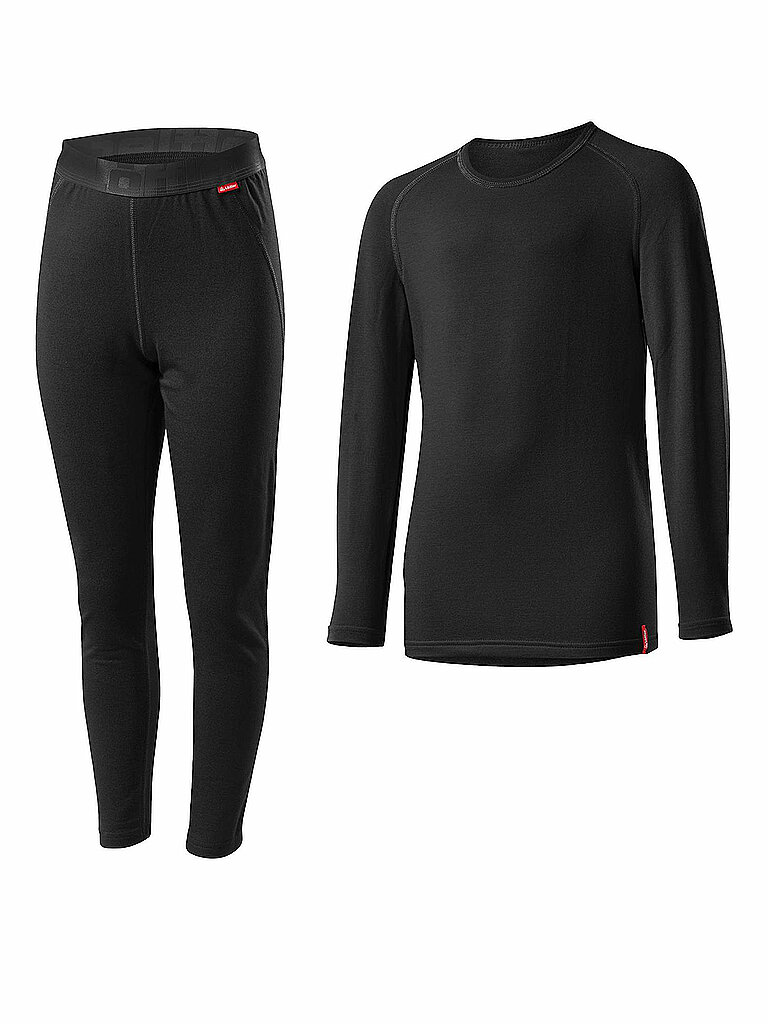Löffler Set di intimo termico per bambini TRANSTEX® WARM nero 140