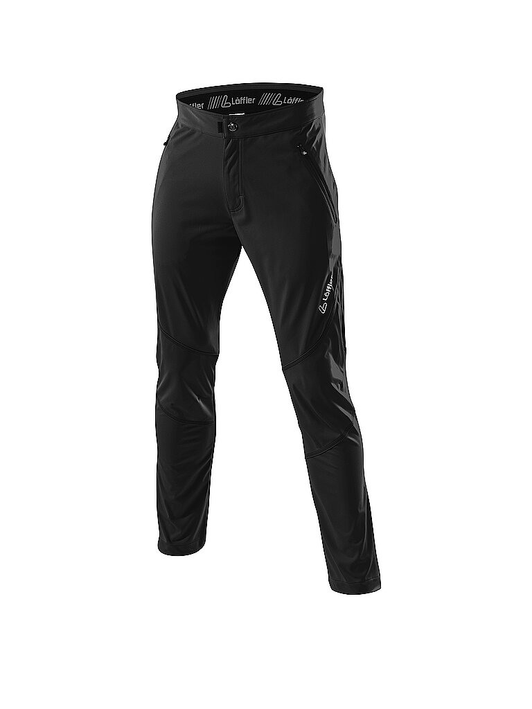 Löffler Pantaloni da uomo Elegance WS Softshell Light nero 50
