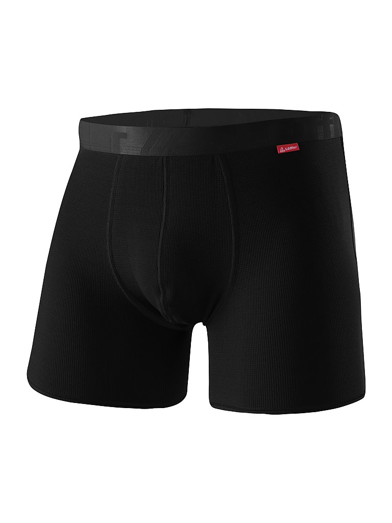 Löffler Boxer da uomo TRANSTEX® LIGHT nero 54