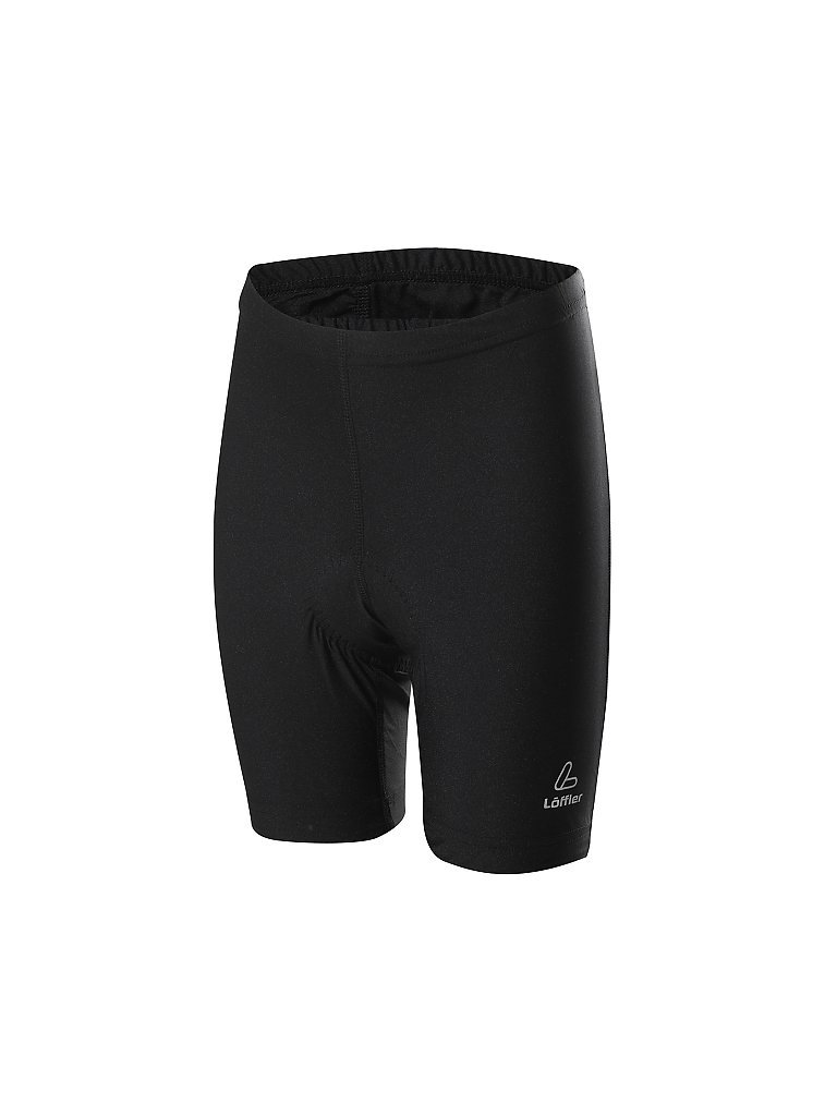 Löffler Pantaloncini da ciclismo con cintura per bambini nero 128