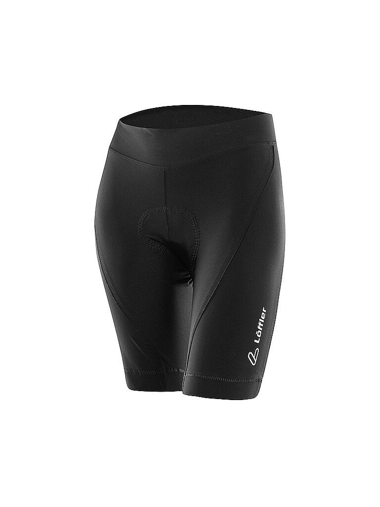 Löffler Pantaloncini da ciclismo da donna Hotbond® in vita nero 36