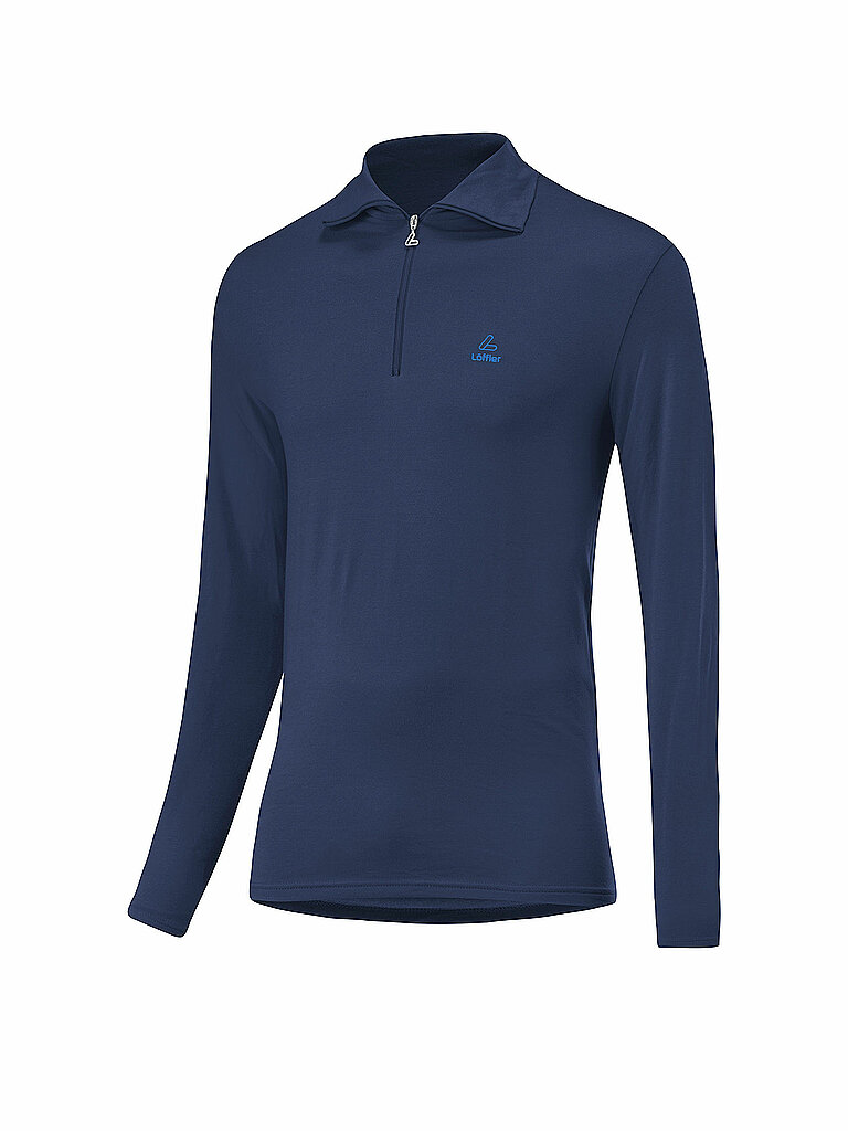 Löffler Sottotuta da uomo Evo Turtle Transtex® blu 48