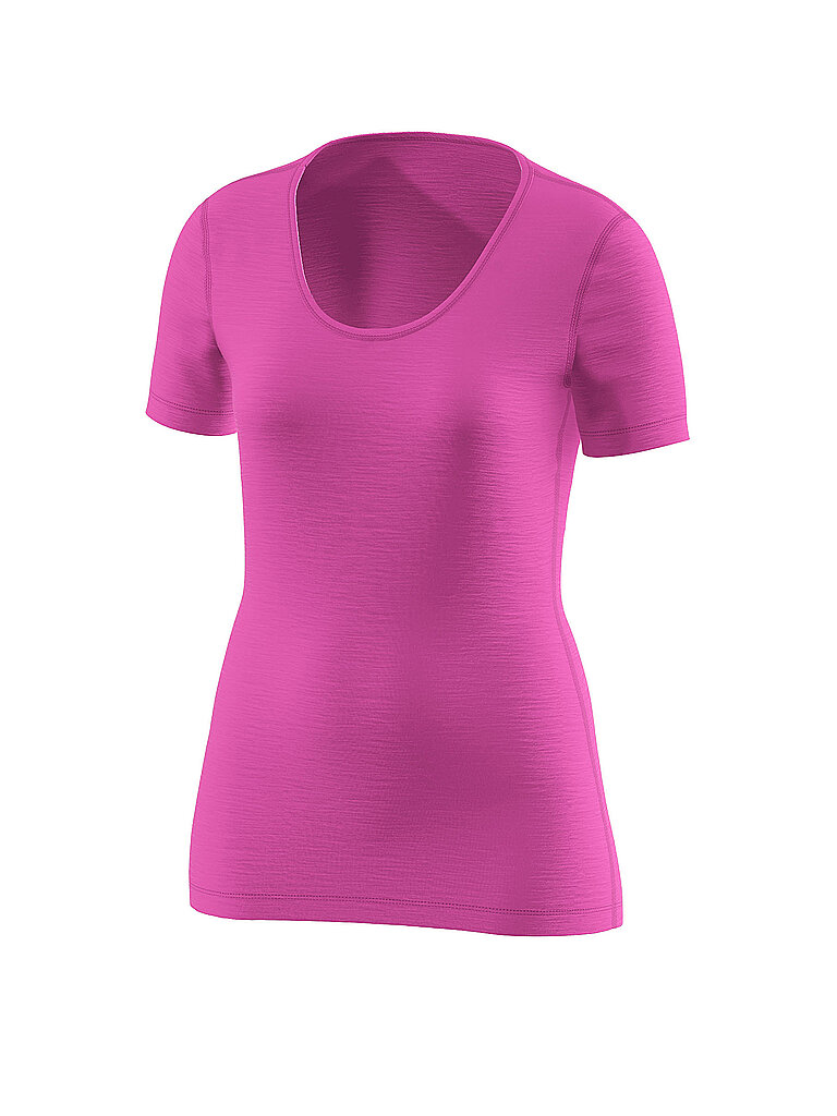 Löffler Maglietta intima da donna Merino Light lilla 34