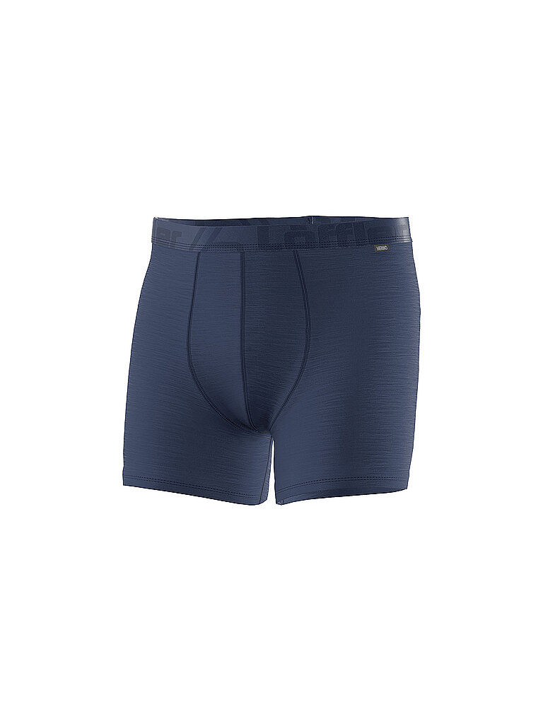 Löffler Boxer da uomo Merino Light blu 50