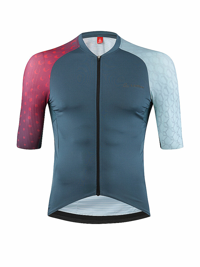 Löffler Maglia da ciclismo da uomo Statement Glam petrolio 50