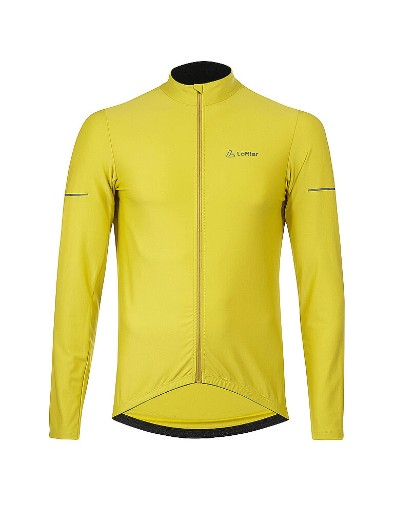 Löffler Maglia da ciclismo invernale da uomo Colonel Mid giallo 48