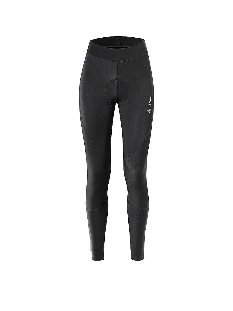 Löffler Pantaloncini da ciclismo invernali da donna Thermo Bund nero 44