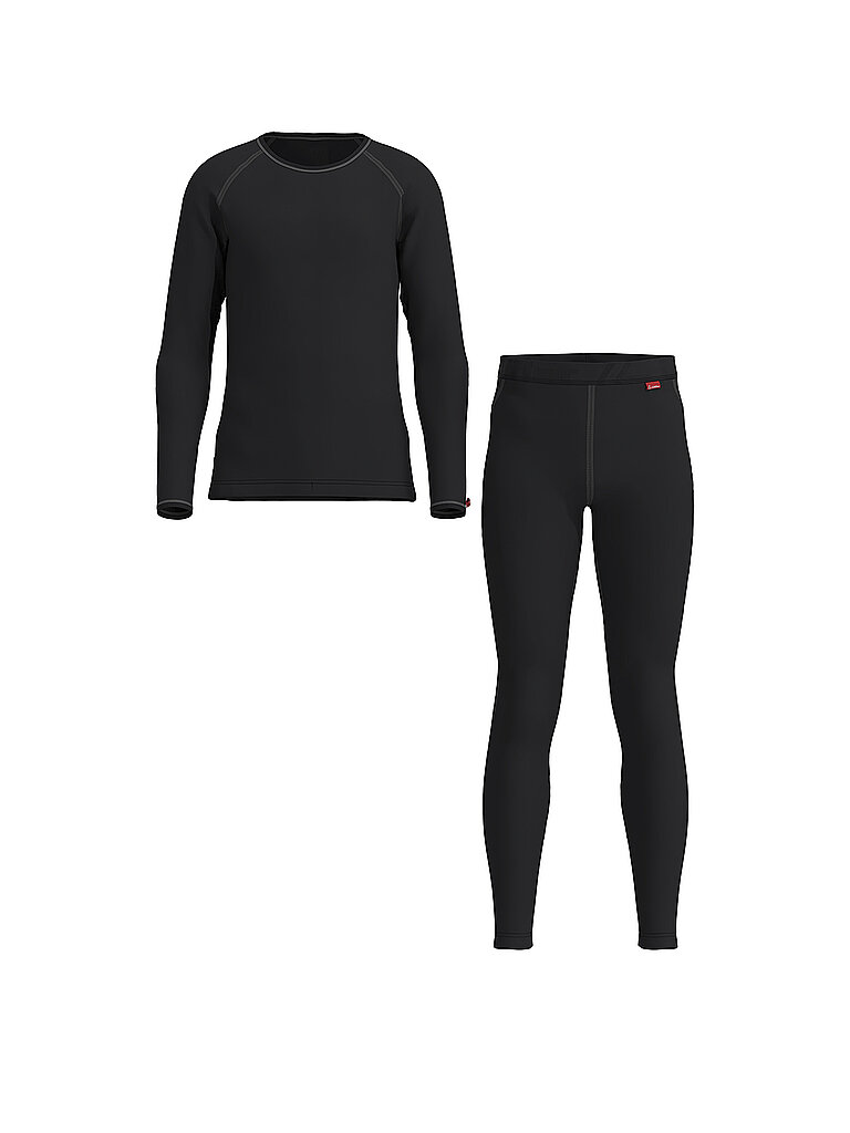 Löffler Set intimo per bambini TRANSTEX® WARM nero 116