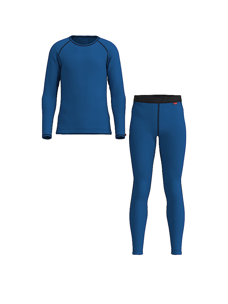 Löffler Set intimo per bambini TRANSTEX® WARM blu 104