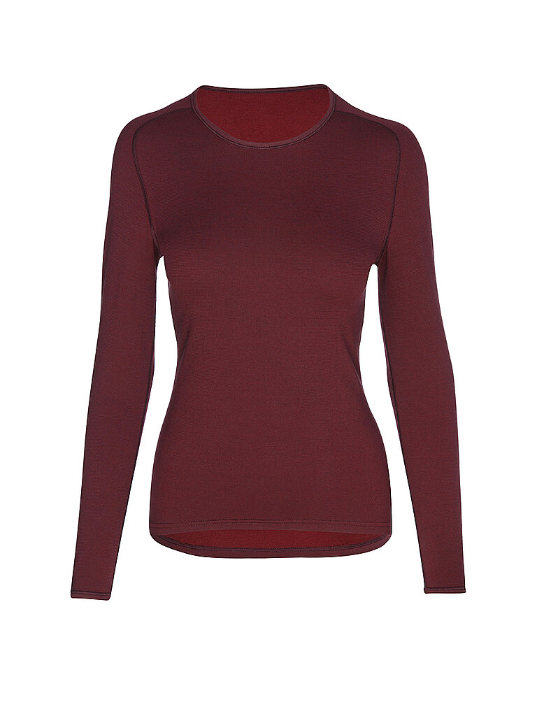 Löffler Maglia intima da donna TTX Warm rosso scuro 40