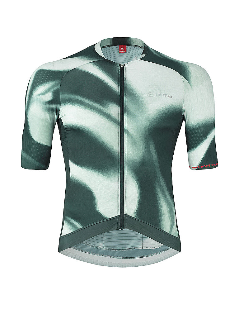 Löffler Maglia da ciclismo da uomo Statement Psy verde scuro 50