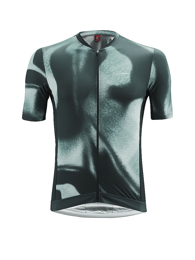 Löffler Maglia da ciclismo da uomo PSY FZ MID verde scuro 50