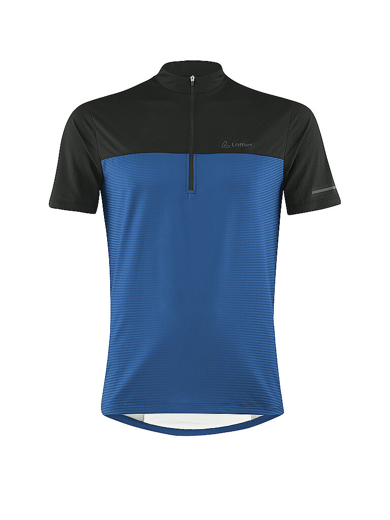 Löffler Maglia da ciclismo da uomo Glow HZ blu 56