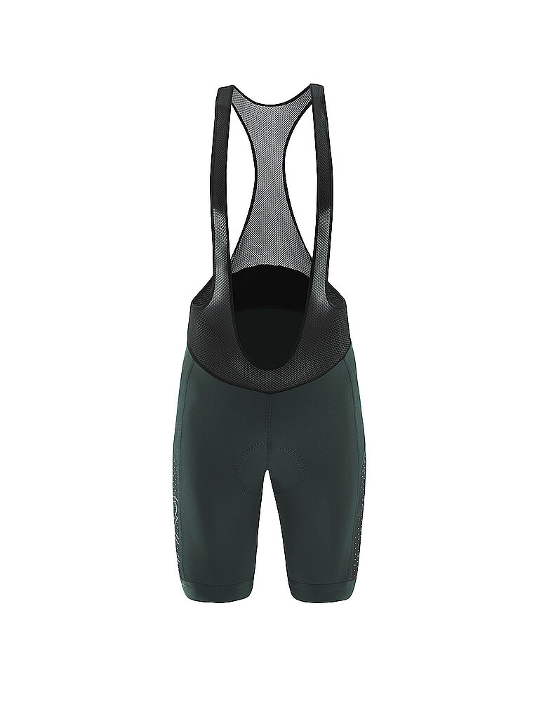 Löffler Salopette da ciclismo da uomo Winner 4 BIB verde scuro 56
