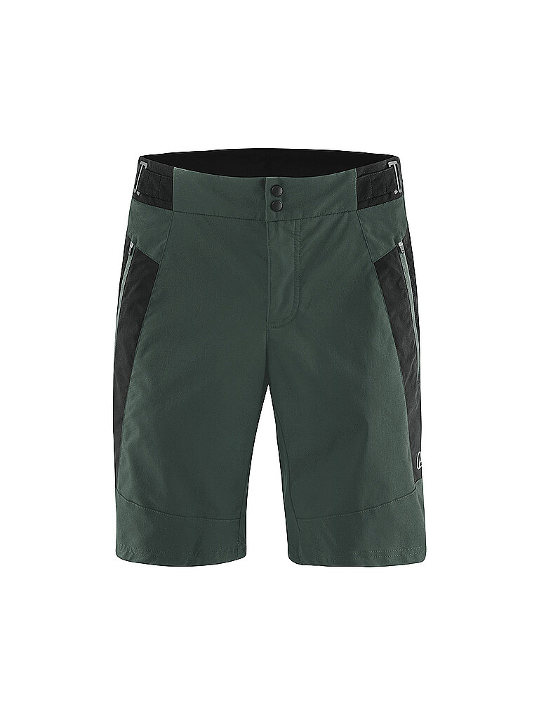 Löffler Pantaloncini da ciclismo da uomo Voyage-E-CSL verde scuro 60