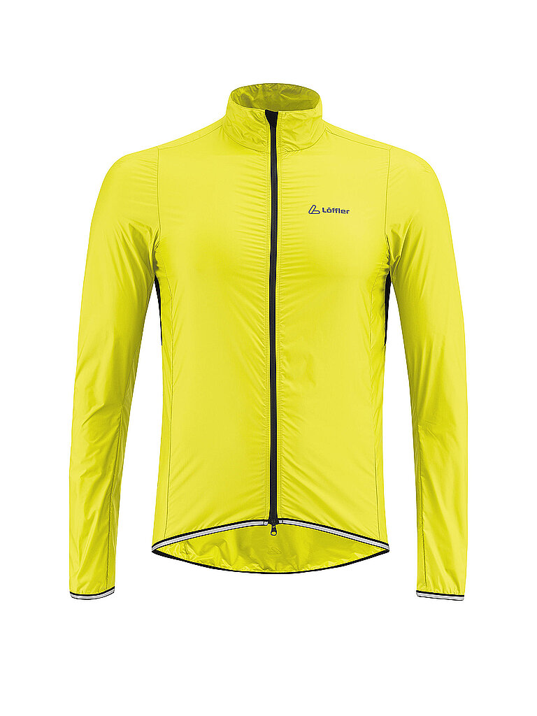 Löffler Giacca a vento Windshell da uomo giallo 50