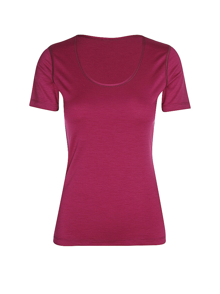 Löffler Maglia intima da donna Merino Light rosso scuro 38