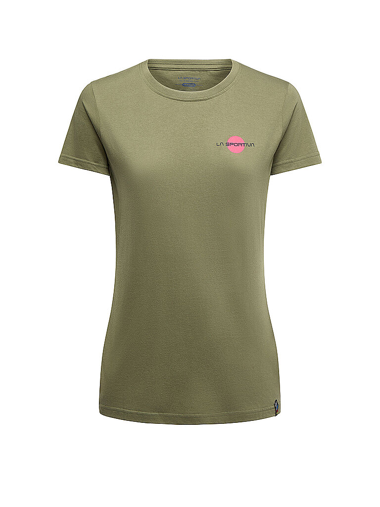 Maglietta da arrampicata da donna Stone oliva XS