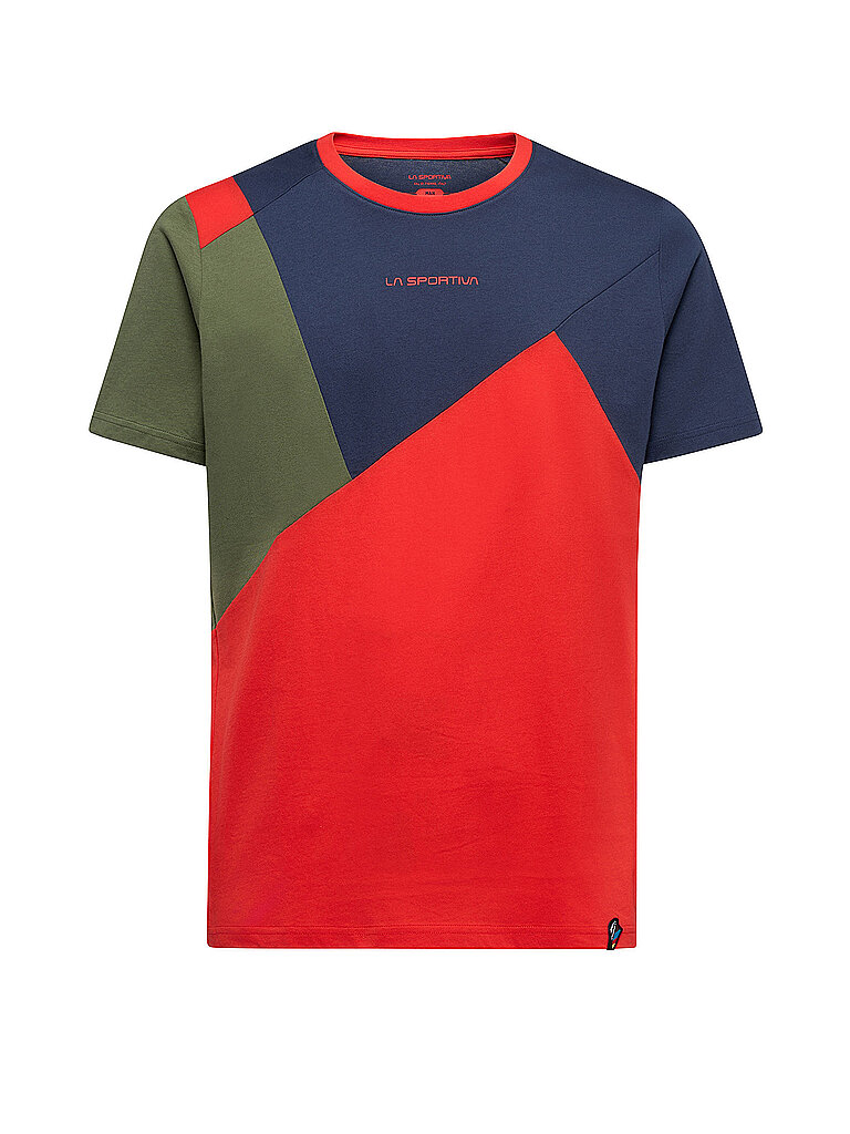 Maglietta da arrampicata da uomo Dude rosso XL