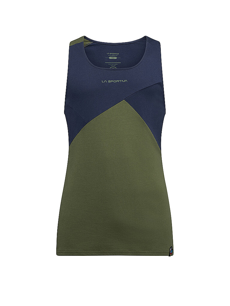 Tank top da arrampicata da uomo Dude oliva M
