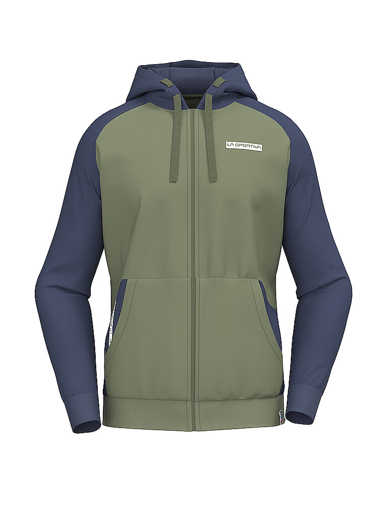 Giacca in pile da uomo Kaos Hoodie oliva XL