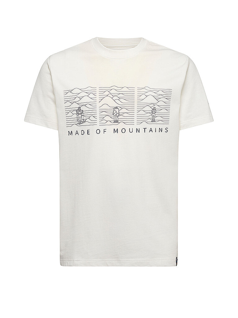 Maglietta da arrampicata da uomo Made Of Mountain bianco M