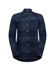 LA SPORTIVA | Camicia da arrampicata da donna Rambler Flannel | Blu scuro