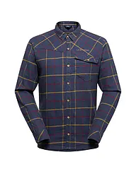 LA SPORTIVA | Camicia da arrampicata da uomo Rambler Flannel | Blu scuro