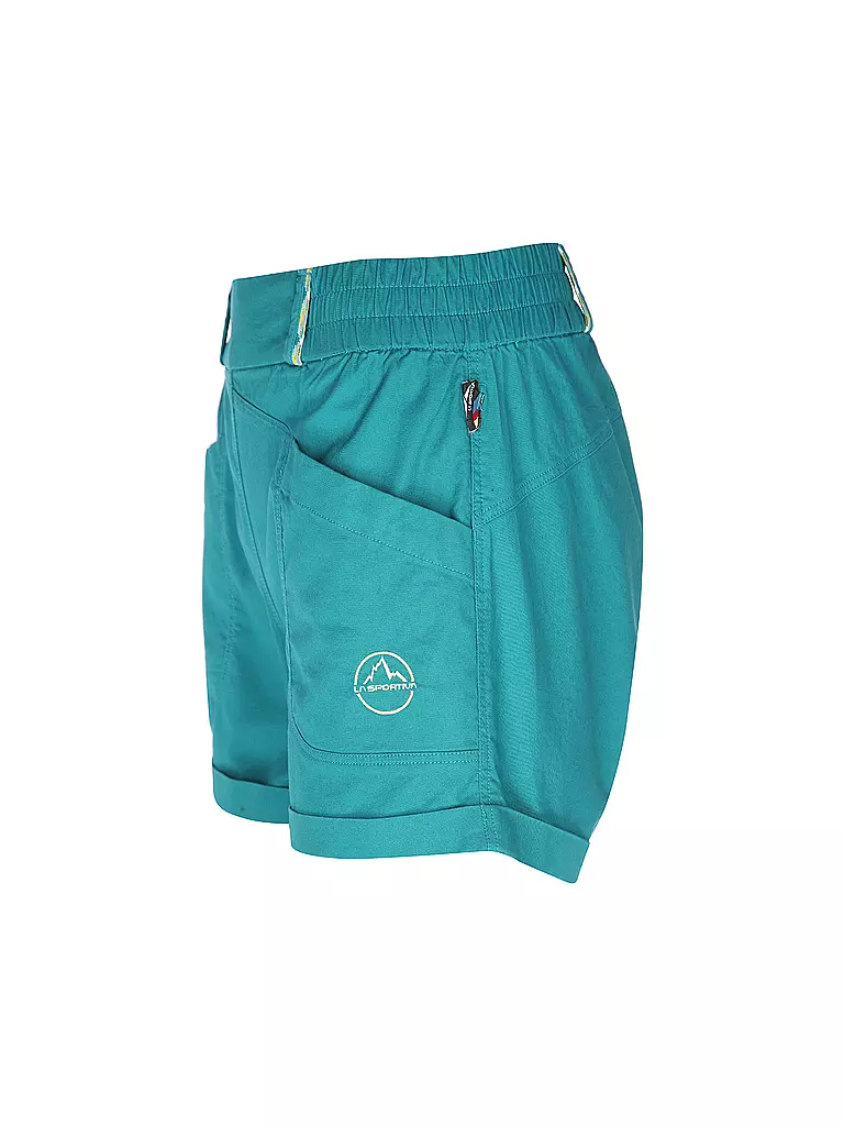 LA SPORTIVA | Damen Klettershort Escape | Petrolio