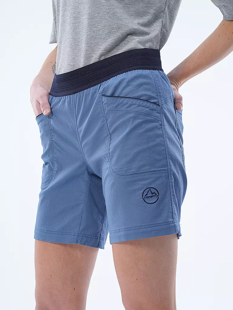 LA SPORTIVA | Damen Klettershort Onyx | Blu chiaro